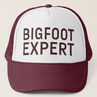 Gorra del lema BIGFOOT EXPERT