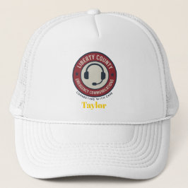 Gorra del logotipo de Dispatcher del personalizado