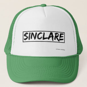 Gorra del logotipo de la caja de Sinclare