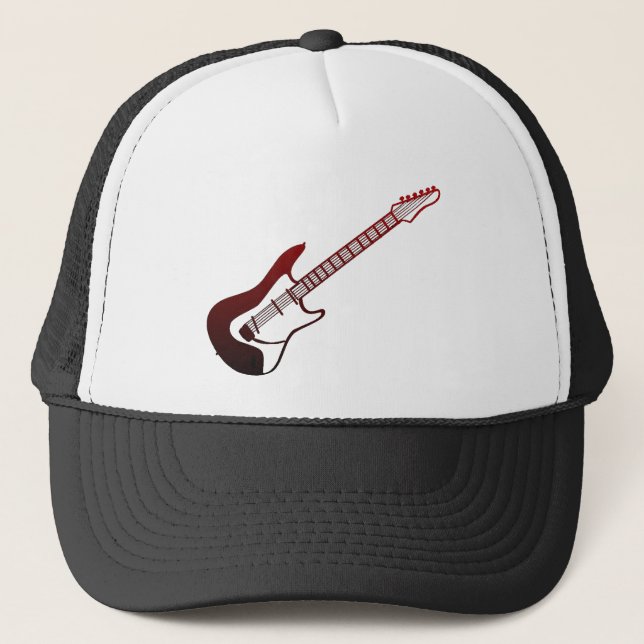 Gorra del logotipo de la guitarra del callejón de (Anverso)