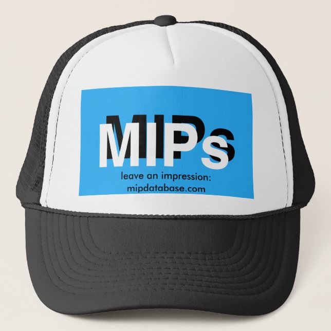 gorra del logotipo de mipdatabase.com (Anverso)