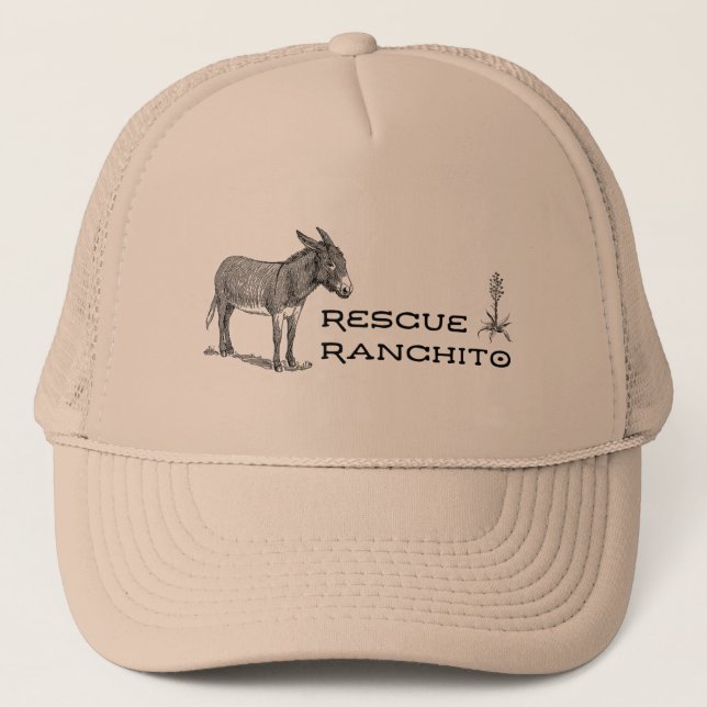 Gorra del logotipo de Rescue Ranchito (Anverso)