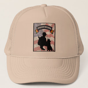 Gorra del manipulador de perro del explorador de