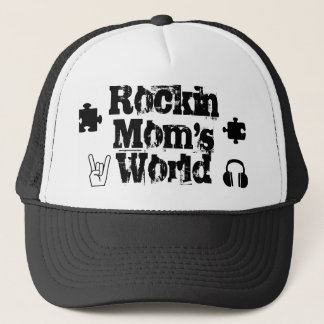 Gorra del mundo de las mamáes de Rockin