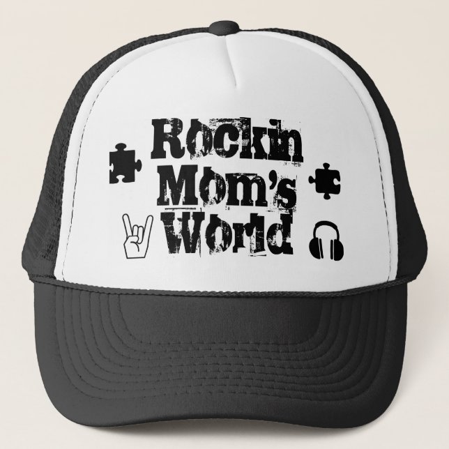 Gorra del mundo de las mamáes de Rockin (Anverso)