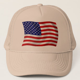 Gorra del pabellón de los Estados Unidos de Améric