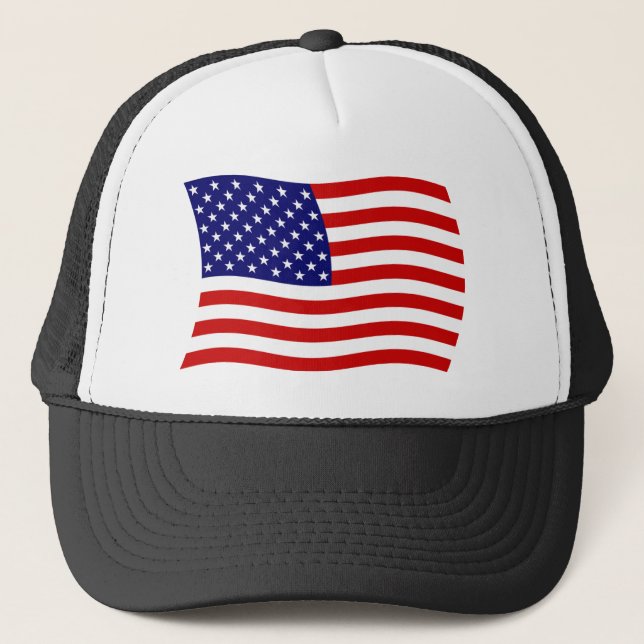 Gorra del pabellón de los Estados Unidos de Améric (Anverso)