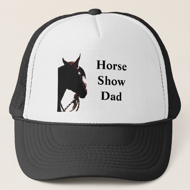 Gorra del papá de la demostración del caballo (Anverso)