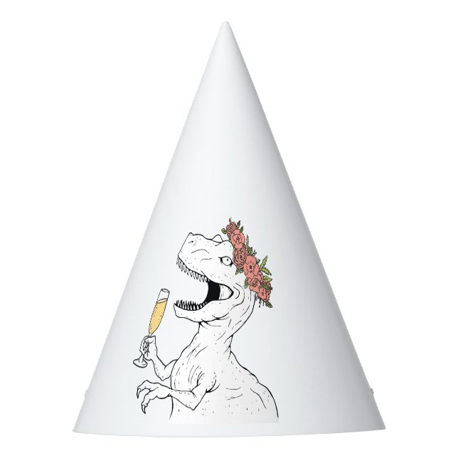 Gorra del Partido Bridal de Dinosaurio (Anverso)