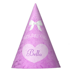 Gorra del partido de cumpleaños Chica de cumpleaño