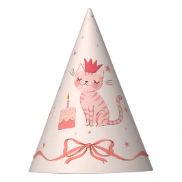 Gorra del partido de cumpleaños de bonito Kitty