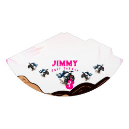 Gorra del partido de cumpleaños de ciclismo Dirt S