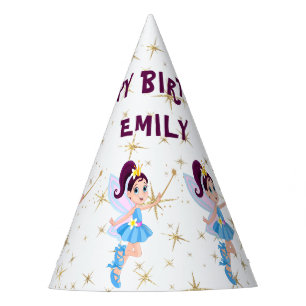 Gorra del partido de cumpleaños de la princesa bla