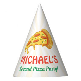 Gorra del partido de cumpleaños Pizza