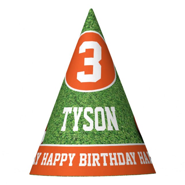 Gorra del partido de cumpleaños sobre el tema del  (Anverso)