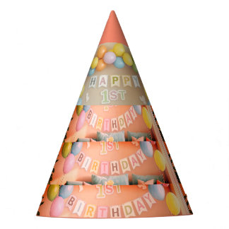 Gorra del Partido del Cumpleaños Cónico para Niños