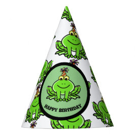 Gorra DEL PARTIDO DEL CUMPLEAÑOS DE FROG CON DISEÑ