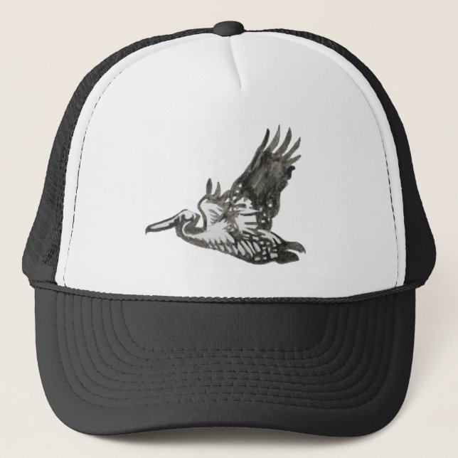 Gorra del pelícano del vuelo (Anverso)