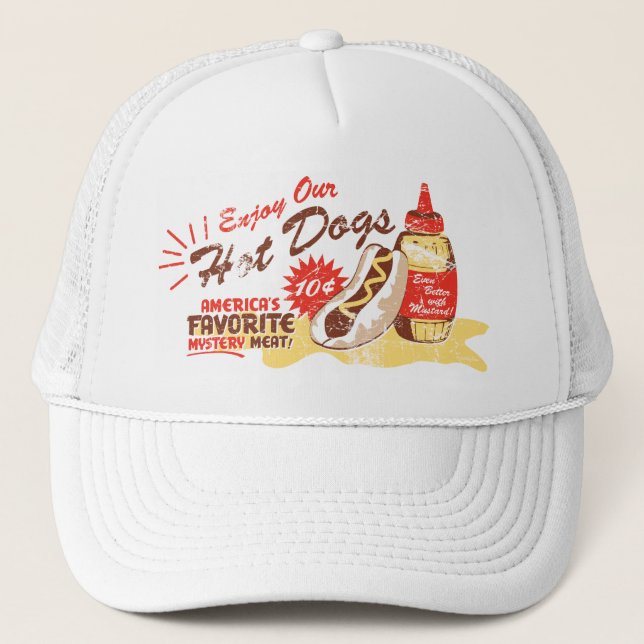 Gorra del perrito caliente (blanco) (Anverso)