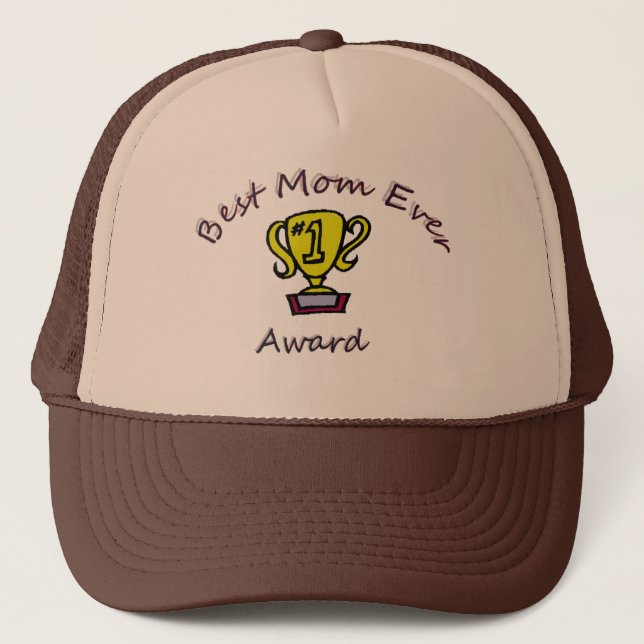 Gorra del premio a la mejor mamá de todos los tiem (Anverso)