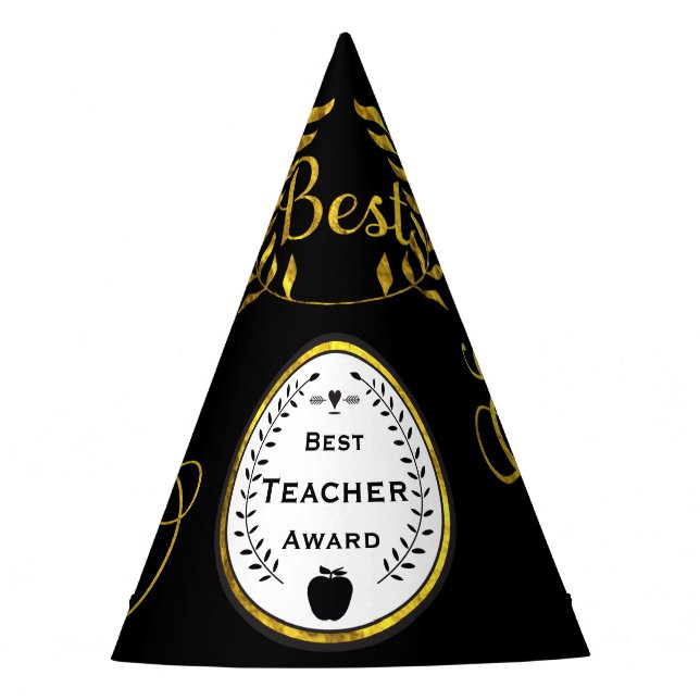 Gorra del premio al mejor profesor Fiesta (Anverso)