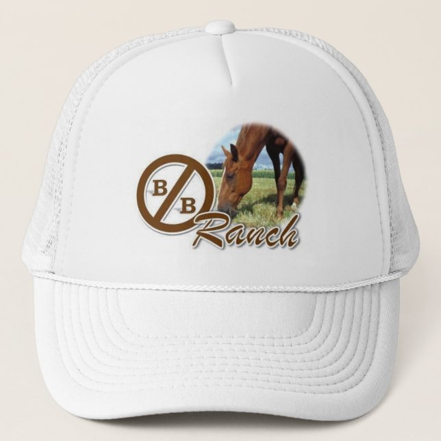Gorra del rancho del BB de la barra del círculo (Anverso)