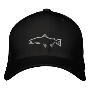 Gorra del rastreador de truchas afinadas - Negro