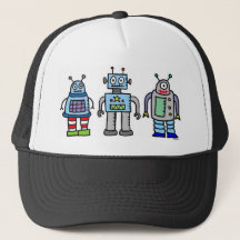 gorra del robot