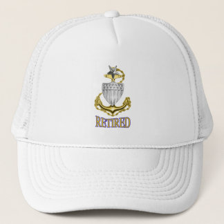Gorra del SCPO retirado de la Guardia Costera de E