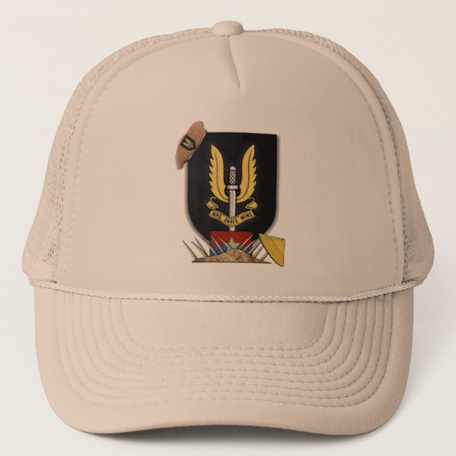 gorra del servicio aéreo especial SAS vietnam Vets (Anverso)