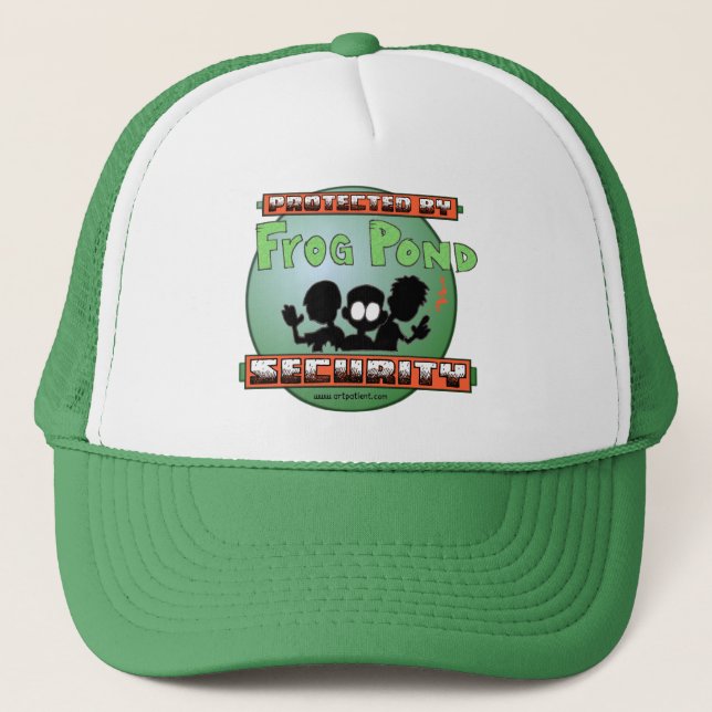 Gorra del servicio de seguridad de la charca de la (Anverso)
