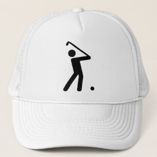 Gorra del símbolo del golf