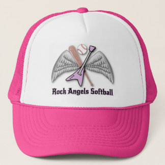 Gorra del softball de los ángeles de la roca