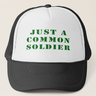 Gorra del soldado común