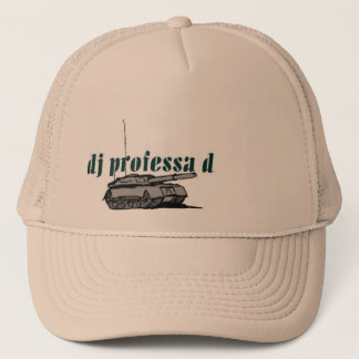 gorra del tanque del professa d de DJ