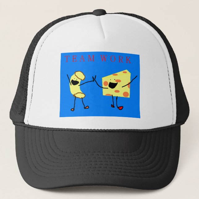 gorra del trabajo del equipo (Anverso)