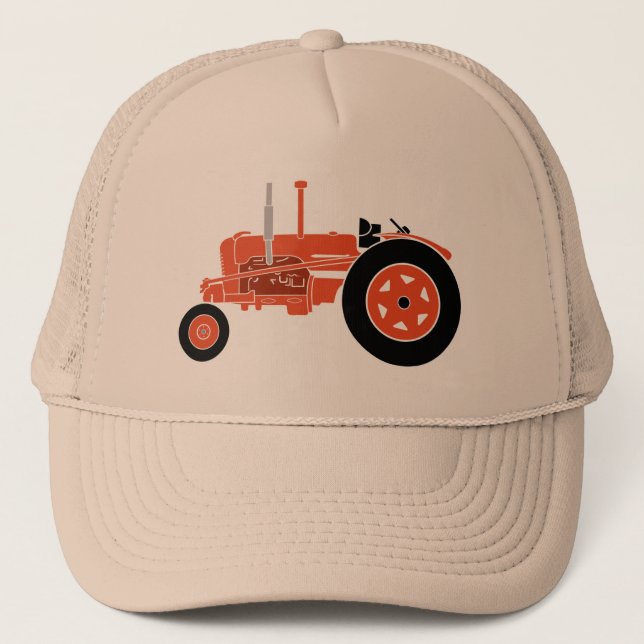 Gorra del tractor naranja (Anverso)