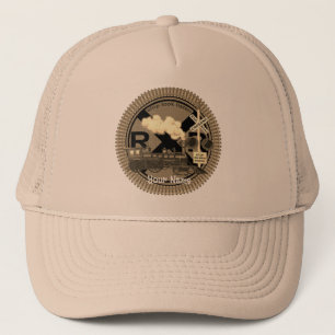 Gorra del tren viejo