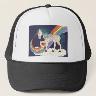 Gorra del unicornio del arco iris