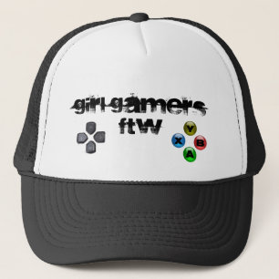 Gorra del videojugador FTW del chica