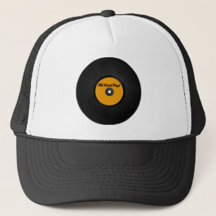 Gorra del vinilo de la escuela vieja
