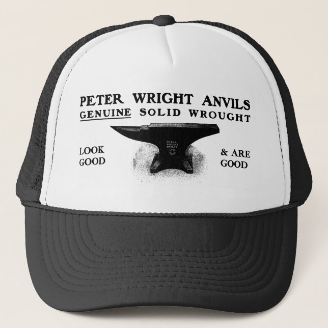Gorra del yunque de Peter Wright (Anverso)