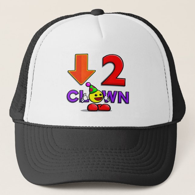 Gorra delicioso del funcionario Down2Clown   abajo (Anverso)