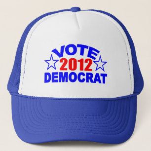 Gorra demócrata de voto