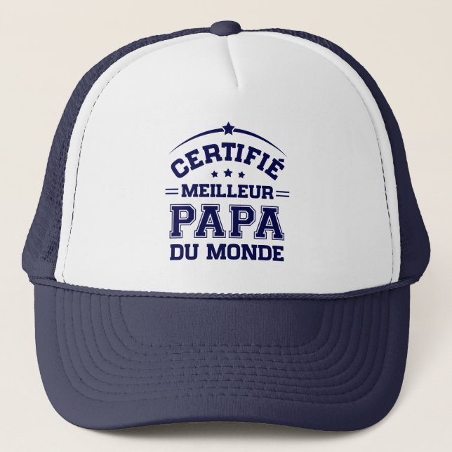 Gorra Día del padre - Mejor Papá del Mundo (Anverso)