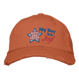 Gorra 'Distressed' bordada