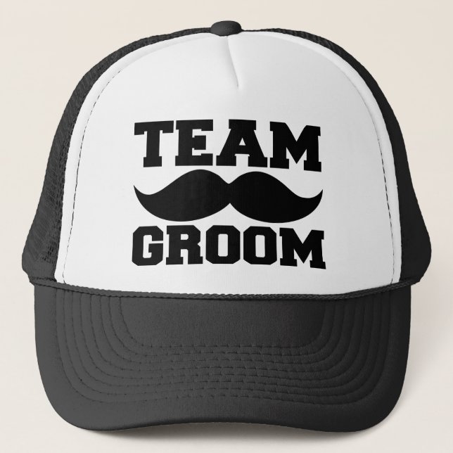 Gorra divertido de los padrinos de boda del novio (Anverso)