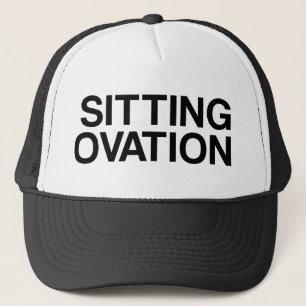 Gorra divertido del camionero del lema de la