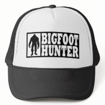 Gorra divertido del CAZADOR de BIGFOOT - encontrar