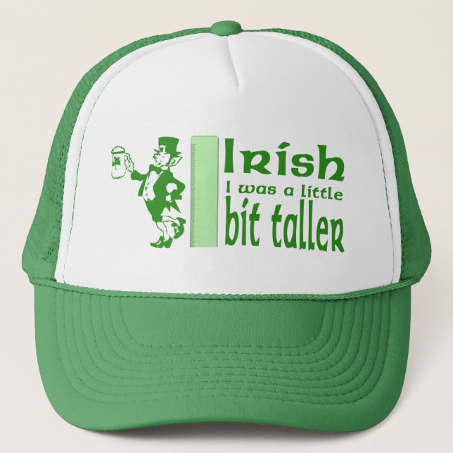 Gorra divertido del Leprechaun del deseo del (Anverso)